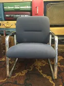 Steelcase Sled base Chair  — HOTEL TO HOME