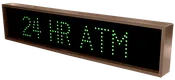 24 HR ATM Sign