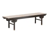 Antique Chinese Elm Bench, 77.5x20x20H