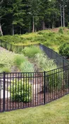 Guardian DR Classic Series - Fence Panel - 4½' x 6' Drop Rail Classic  (1"x1" Square Rails, 5/8"x5/8" Pickets, 2"x2" Posts)