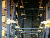 Used Warehouse T Bolt Drive In Pallet Rack Package