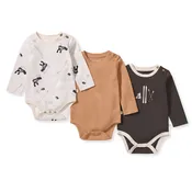 3 Pack Ski & Nice On Ice Baby Boy Bodysuits