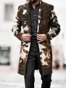 Mid Length Camouflage Loose Coat