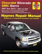 2007-2013 Chevrolet Silverado, Suburban, Tahoe, Avalanche, GMC Sierra, Yukon XL, Denali Repair Manual