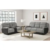 11550 Hornet Grey Reclining Living Room Collection