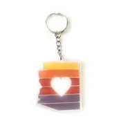 AZ Love Keychain