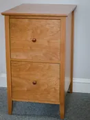 CHERRY 2 DRAWER FILE CABINET