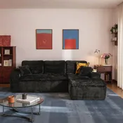 OVIOS 105" Modular Sectional Sofa with Chaise,Deep Seat Cloud Couch, Modern L-Shape