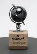 Black Crystal Spinner Global Achiever Award AAELM75