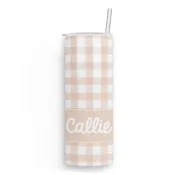 20oz Gingham Preppy Tumbler