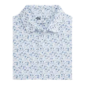 19th Hole Printed Performance Polo - Ensign Blue