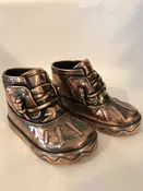 Baby or Children Metal Plated Shoes