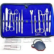 36-Piece Stainless Steel Dissection Kit for Biology, Anatomy & Botany