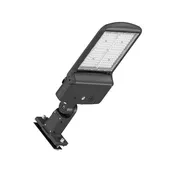 LED Area Light | Adj Watt 100W/120W/150W | 24000 Lumens | Adj CCT 3000K/4000K/5000K | 120–277 V | Zhaga Z10 Sensor Receptacle | Universal Bracket | IP65 | UL & DLC Listed