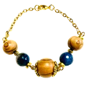 Blue Horizon Agate Bracelet