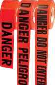 Danger Tape “Danger – Do Not Enter”