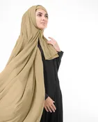 Apple Cinnamon Brown Jersey Hijab