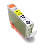 Compatible inkjet cartridge for Canon CLI-42Y - yellow