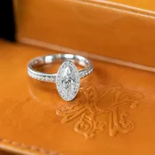 Adel Chefridi Marquise Succession Ring