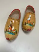 2 DANISH CLOGS WOOD SHOES