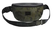 Camo Full Grain Leather Fanny Pack and Crossbody Bag