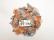 Autumn Home Mesh Wreath