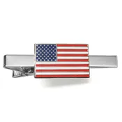 American Flag Tie Bar