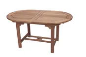 60"/78" Oval Teak Extension Table by Royal Teak Collection - FEO6