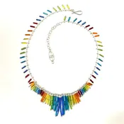 Deco Necklace: Rainbow
