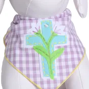 Cross With Lillies