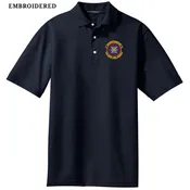 264S24 - Combat Comm Squadron - EMB - Classic Navy - Polo