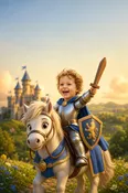 Personalized Princesses & Knights Children's Book