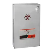 2.5 Gal  Cabinet Powder Coated Grey