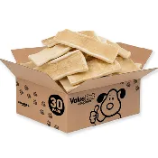 ValueBull Beef Cheek Slice Dog Chews, Thick 4-6 Inch, 30 Count Bulk Pack