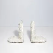 Book Ends in Selenite Large