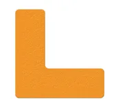 5S/Lean Textured Anti-Slip Grip Adhesive Warehouse Floor and Position Markers (25 /pkg)