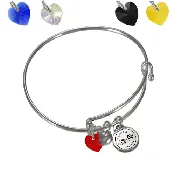 C1 Corvette Adjustable Charm Bracelet – 6.5″ to 8″ (K139-C1)