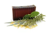 tea tree-rosemary facial soap — Strawberry Hedgehog