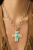 Albuquerque Cross Necklace