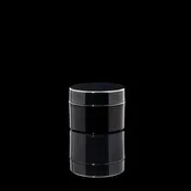 Impact 30ml PCR Glossy Black PP Single Wall Jar