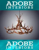 12 Light Elk Wagon Wheel Antler Chandelier