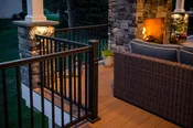 American Railing by Key-Link with square spindles 36″ height