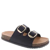 2Buckle Casual Sandal (BLACK)