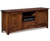 Finland Media Stand - 72"W by Forks Valley Woodworking