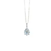 14K Aquamarine Pendant