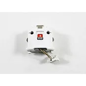 (2) Nintendo Wii Motion Plus Adapters - White