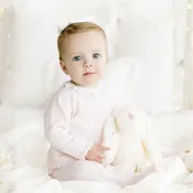 2PC KNIT ROSEBUD