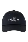 Navy Embroidered Sunshine Club Baseball Hat