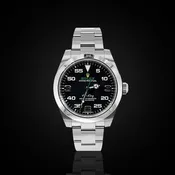 Rolex AirKing 40 mm Black Dial 126900-0001