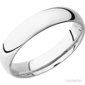 5 mm wide Domed Cobalt Chrome band.